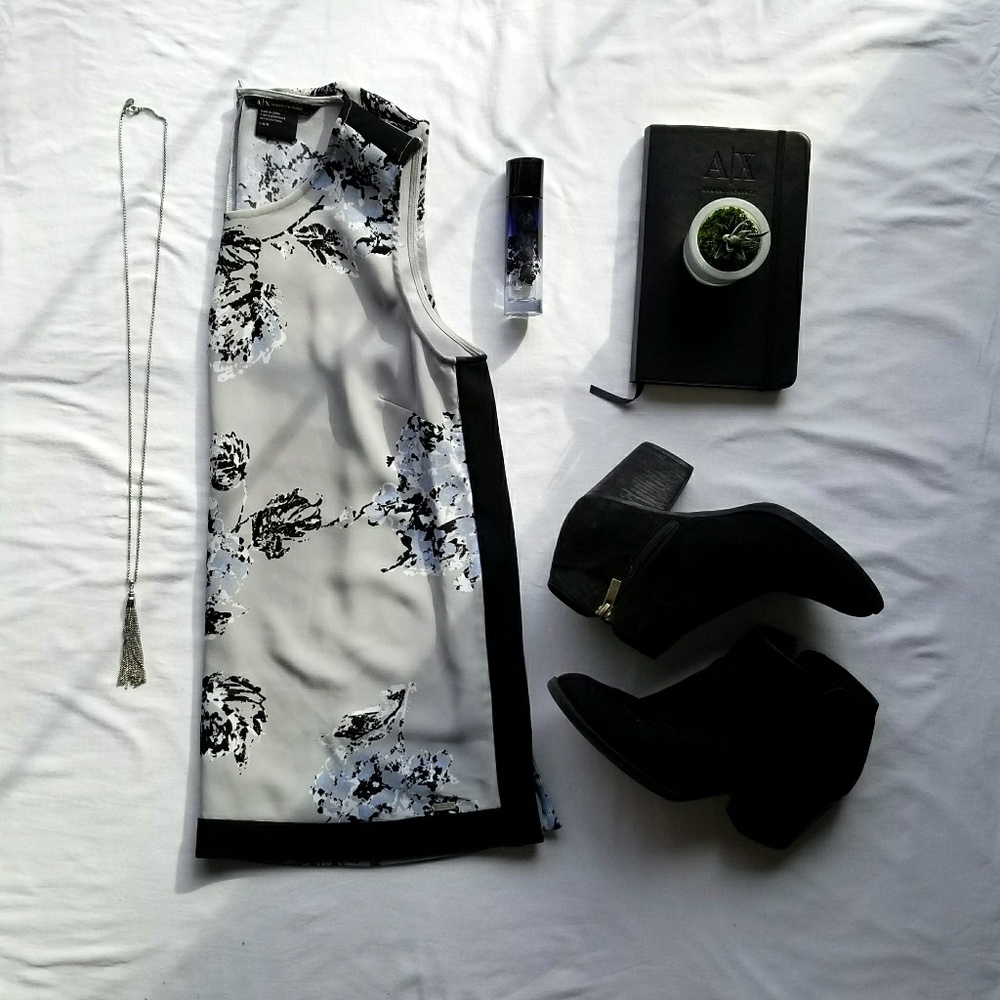 Armani Exchange Flower Tank